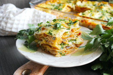 Klasyczna domowa lasagne warzywna przepis ze zdjęciami krok po kroku