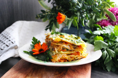 Klasyczna domowa lasagne warzywna przepis ze zdjęciami krok po kroku