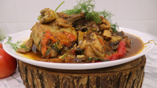 Kurczak cacciatore przepis ze zdjęciami krok po kroku i wideo