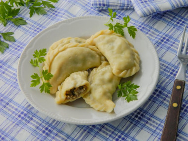 Pierogi z grzybami przepis ze zdjęciami krok po kroku i wideo