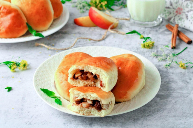Maślane pierożki drożdżowe z piekarnika przepis ze zdjęciami krok po kroku i wideo