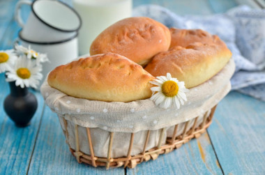 Pierożki z ryżem i jajkiem z piekarnika przepis ze zdjęciami krok po kroku i wideo