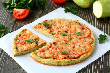 Pizza z cukinii w piekarniku przepis ze zdjęciami krok po kroku i wideo