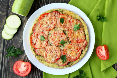 Pizza z cukinii w piekarniku przepis ze zdjęciami krok po kroku i wideo