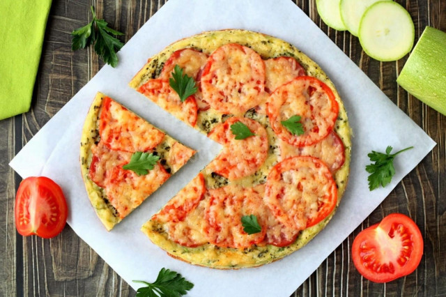 Pizza z cukinii w piekarniku przepis ze zdjęciami krok po kroku i wideo