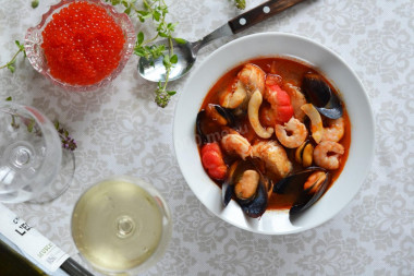 Zupa bouillabaisse przepis ze zdjęciami krok po kroku i wideo
