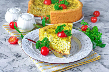 Tarta z twarogiem i serem przepis ze zdjęciami krok po kroku i wideo