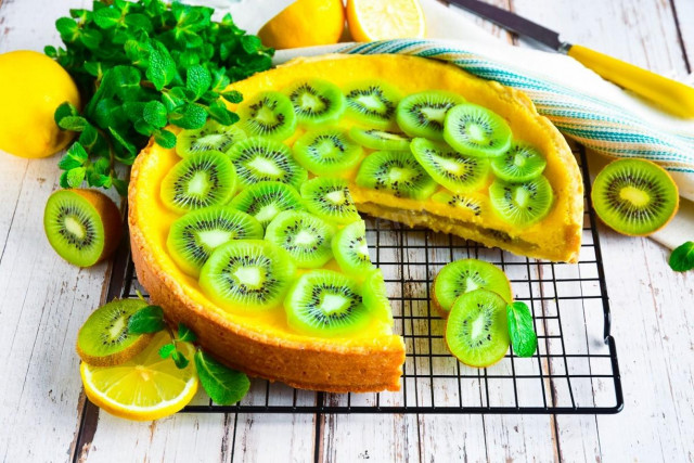 Tarta z kiwi z piekarnika przepis ze zdjęciami krok po kroku i wideo