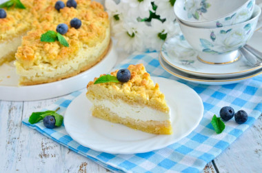 Ciasto tarte z twarogiem przepis ze zdjęciami krok po kroku i wideo