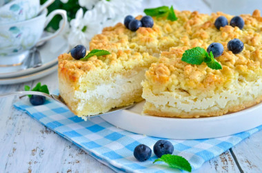 Ciasto tarte z twarogiem przepis ze zdjęciami krok po kroku i wideo