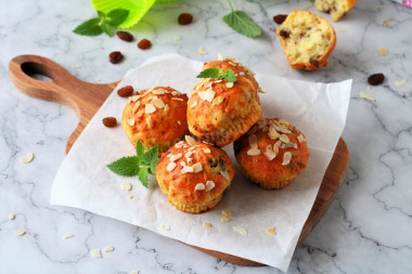 Twarogowe mini keksy fit z piekarnika przepis ze zdjęciami krok po kroku