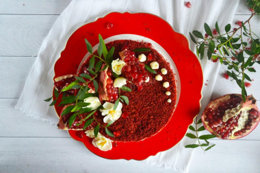 Tort „Red Velvet” z kremem serowym przepis ze zdjęciami krok po kroku i wideo