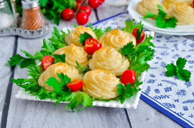 Puree ziemniaczane zapiekane w piekarniku z serem przepis ze zdjęciami krok po kroku i wideo