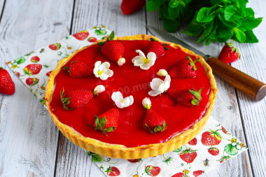 Tarta z truskawkami i twarogiem przepis ze zdjęciami krok po kroku i wideo