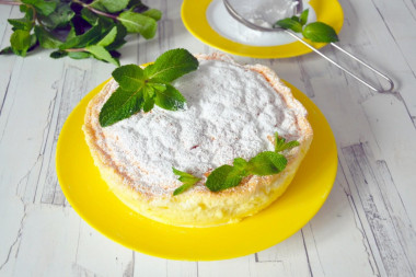 Japoński puszysty sernik z mascarpone przepis ze zdjęciami krok po kroku i wideo