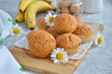 Muffinki bananowe przepis ze zdjęciami krok po kroku i wideo