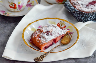 Clafoutis z wiśniami przepis ze zdjęciami krok po kroku i wideo