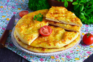 Chaczapuri na mleku z serem przepis ze zdjęciami krok po kroku i wideo