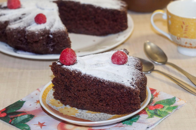 Szalone ciasto Crazy Cake bez jajek przepis ze zdjęciami krok po kroku i wideo