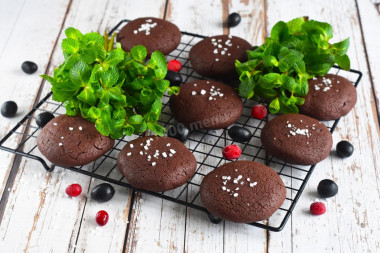 Ciasteczka czekoladowe Brownie przepis ze zdjęciami krok po kroku i wideo