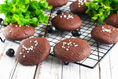 Ciasteczka czekoladowe Brownie przepis ze zdjęciami krok po kroku i wideo