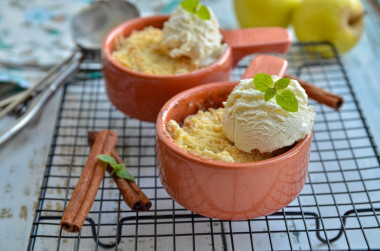 Crumble jabłkowe przepis ze zdjęciami krok po kroku i wideo