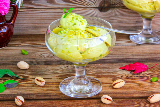 Domowe lody pistacjowe przepis ze zdjęciami krok po kroku i wideo