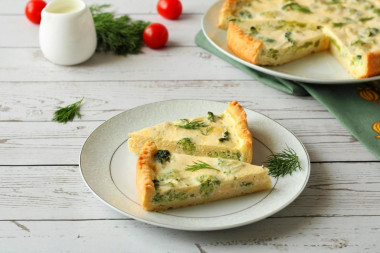 Quiche z brokułami przepis ze zdjęciami krok po kroku i wideo