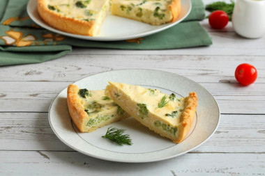 Quiche z brokułami przepis ze zdjęciami krok po kroku i wideo