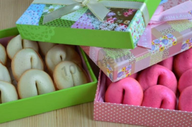 Ciasteczka z życzeniami na Nowy Rok przepis ze zdjęciami krok po kroku i wideo