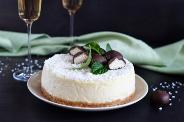 Cheesecake kokosowy przepis ze zdjęciami krok po kroku i wideo