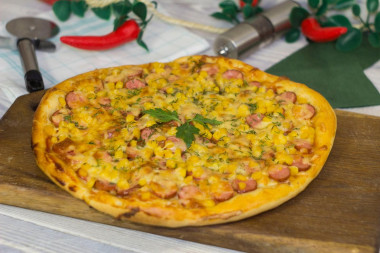 Pizza z kukurydzą przepis ze zdjęciami krok po kroku i wideo