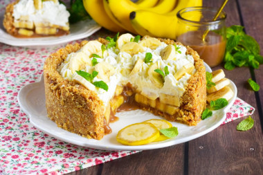 Banoffee pie przepis ze zdjęciami krok po kroku i wideo