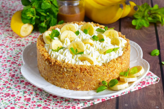 Banoffee pie przepis ze zdjęciami krok po kroku i wideo