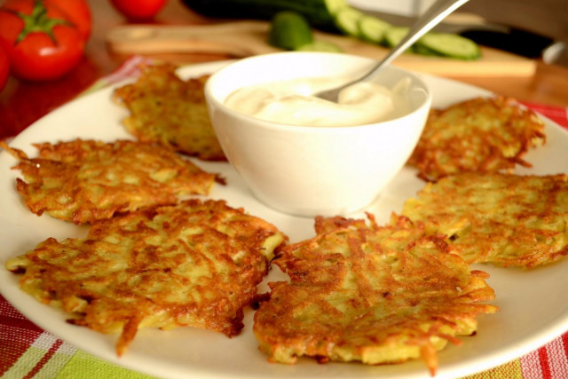 Proste pieczone placki ziemniaczane bez mąki i glutenu przepis ze zdjęciami krok po kroku