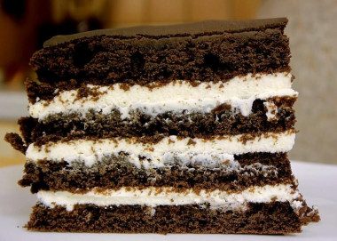 Tort Whoopie Pie z kremem śmietanowym i polewą czekoladową przepis ze zdjęciami krok po kroku i wideo