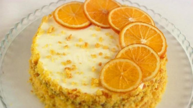 Jesienny tort z dyni z pomarańczą przepis ze zdjęciami krok po kroku i wideo