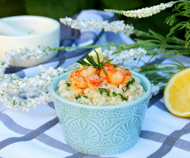 Risotto z krewetkami przepis ze zdjęciami krok po kroku i wideo