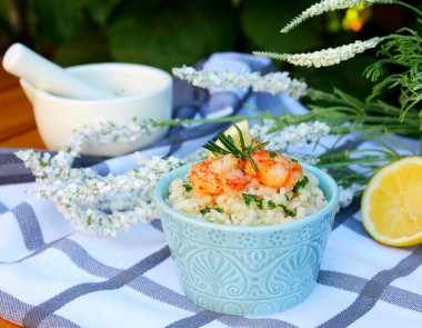Risotto z krewetkami przepis ze zdjęciami krok po kroku i wideo