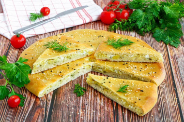 Placek na kefirze bez drożdży przepis ze zdjęciami krok po kroku