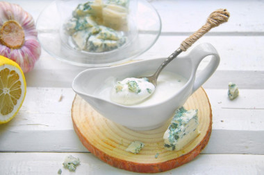 Klasyczny sos blue cheese przepis ze zdjęciami krok po kroku