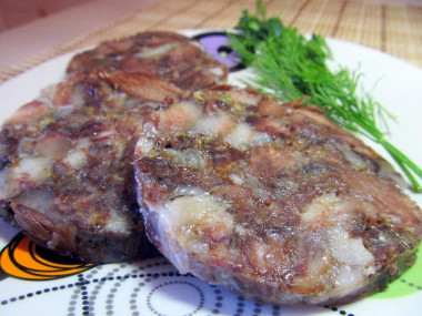 Salceson z głowy wieprzowej po ukraińsku przepis ze zdjęciami krok po kroku i wideo