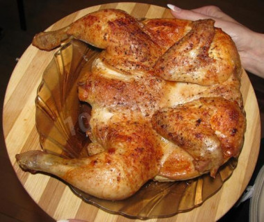 Kurczak z grilla w piekarniku przepis ze zdjęciami krok po kroku