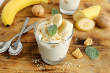 Twaróg z bananem przepis ze zdjęciami krok po kroku i wideo