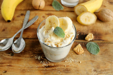 Twaróg z bananem przepis ze zdjęciami krok po kroku i wideo