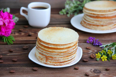 Wafle holenderskie przepis ze zdjęciami krok po kroku i wideo