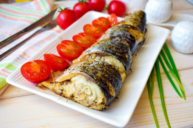 Makrela pieczona w multicookerze przepis ze zdjęciami krok po kroku