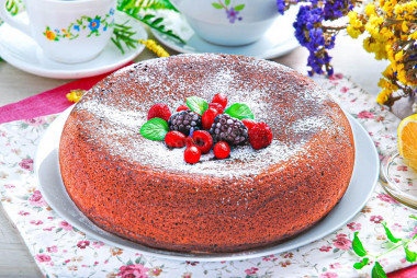 Placek z twarogiem w multicookerze przepis ze zdjęciami krok po kroku