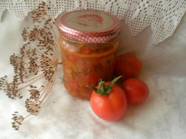 Pasta z bakłażana na zimę z multicookera przepis ze zdjęciami krok po kroku