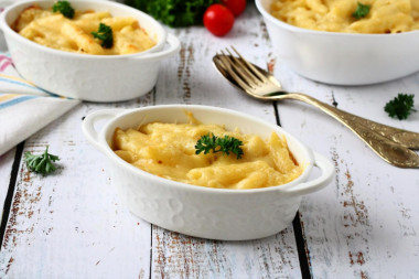 Mac and cheese – makaron z serem po amerykańsku przepis ze zdjęciami krok po kroku i wideo